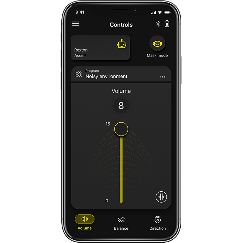 Rexton App — controle do aparelho pelo celular